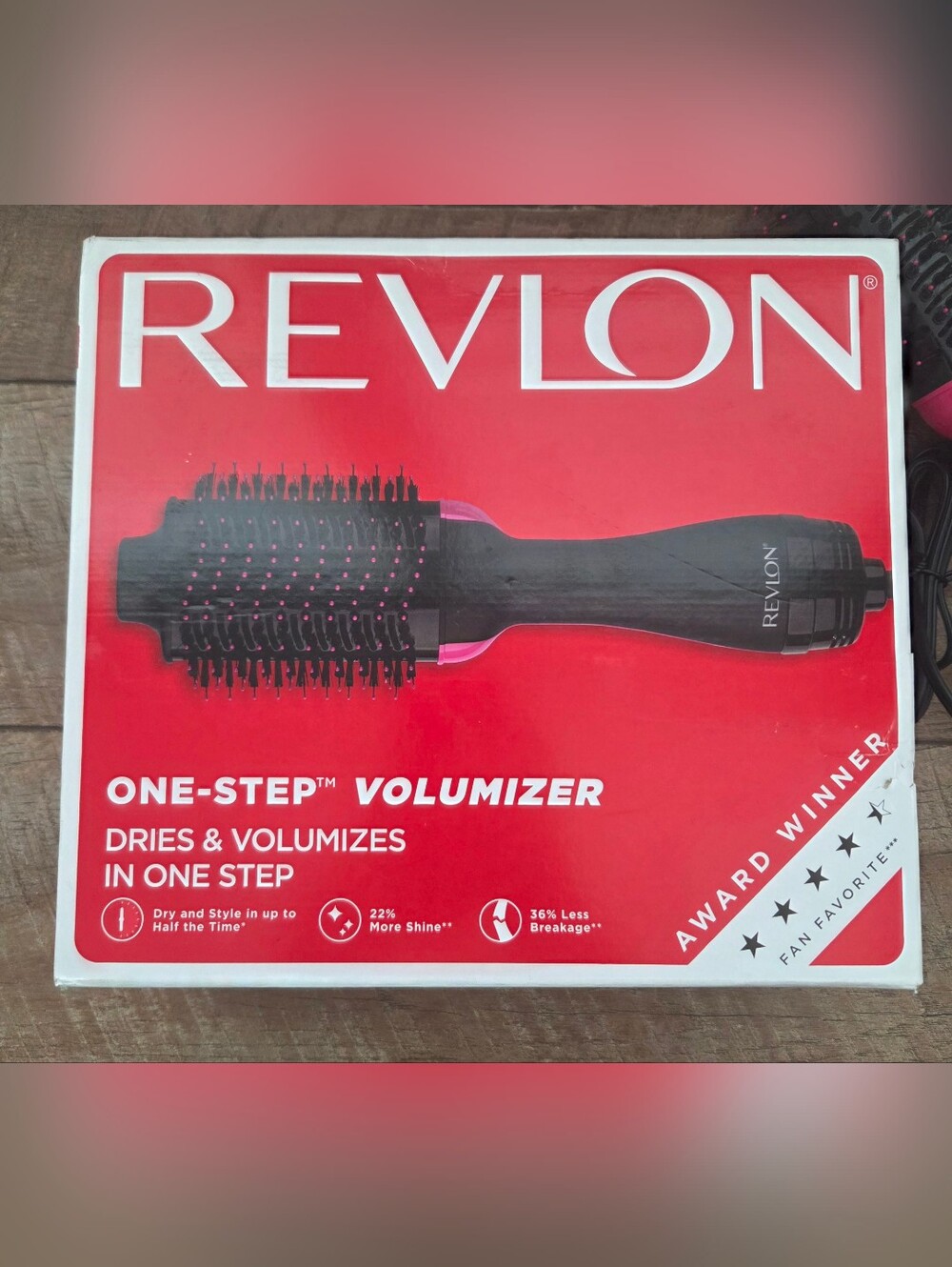 Revlon One-Step Volumizer Hair Dryer and Hot Air Bush
